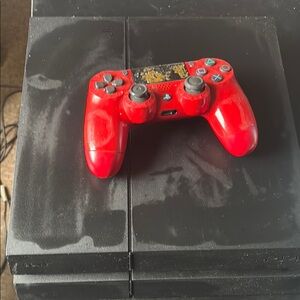 Sony PlayStation Red DualShock 4 Wireless Controller